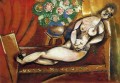 Liegender Akt des Zeitgenossen Marc Chagall